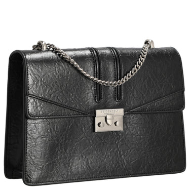 Seidenfelt Roros Big - Schultertasche 28 cm (glossy black) - Ansicht 5