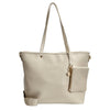 Seidenfelt Selje - Bolso shopper 43 cm (cream)