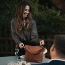 The Chesterfield Brand Jen - Schultertasche Leder 25 cm (cognac) - Ansicht 7
