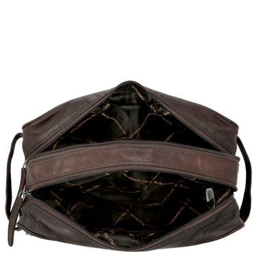 The Chesterfield Brand Stefan - Kulturbeutel Leder 29 cm (brown) - Ansicht 6