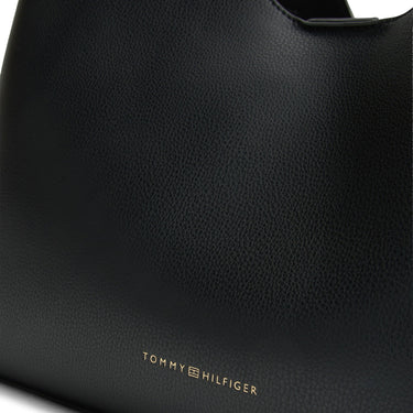Tommy Hilfiger Logo - Henkeltasche 35 cm (black) - Ansicht 4