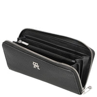 Tommy Hilfiger TH Emblem - Geldbörse L 12 cc 19 cm (schwarz) - Ansicht 4