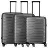 Travelite Air Base - Set de trolley con 4 ruedas 3 piezas ampliable (anthracite)