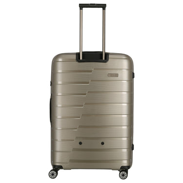 Travelite Air Base - 4-Rollen-Trolley Set 3tlg.  L/M/S Vortasche (champagner) - Ansicht 5