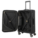 Travelite BARBARA Stepp - 4-Rollen-Trolley M 68 cm erw. (schwarz) - Ansicht 7