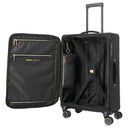 Travelite BARBARA Stepp - 4-Rollen-Trolley M 68 cm erw. (schwarz) - Ansicht 6