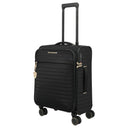 Travelite BARBARA Stepp - 4-Rollen-Trolley S 55 cm erw. (schwarz) - Ansicht 2