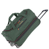 Travelite Basics - Wheeled Travel Bag 51/64L 55 cm expandable (dunkgrün)