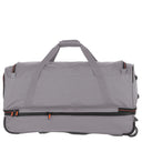 Travelite Basics - Rollenreisetasche 98/119L 70 cm erw. (grau/orange) - Ansicht 3