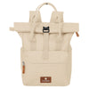 Travelite Basics Short Handle - Rolltop Rucksack 46 cm erw. (off-white)