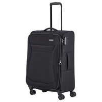 Travelite Chios - 4-Rollen-Trolley M 67 cm erw. (schwarz) - Ansicht 2