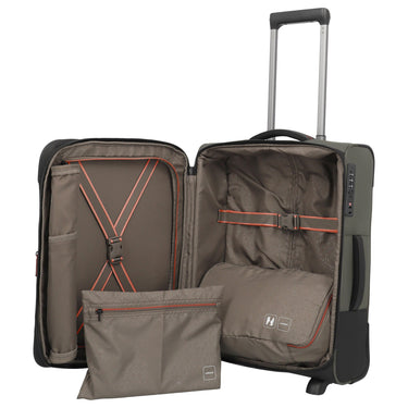 Travelite Crosslite - 2-Rollen-Kabinentrolley S 54 cm erw. (olive) - Ansicht 7
