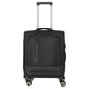 Travelite Crosslite - Trolley de cabina con 4 ruedas S 55 cm (black)