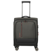 Travelite Crosslite - 4-Rollen-Kabinentrolley S 55 cm erw. (oliv)