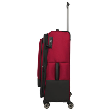 Travelite Crosslite - 4-Rollen-Trolley L 77 cm erw. (red) - Ansicht 3
