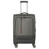 Travelite Crosslite - 4-Rollen-Trolley M 66 cm erw. (oliv)