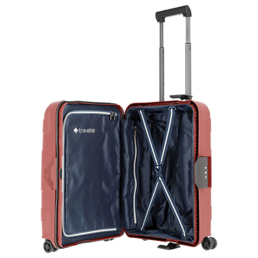 Travelite Korfu - 4-Rollen-Kabinentrolley S 55 cm (rot) - Ansicht 6