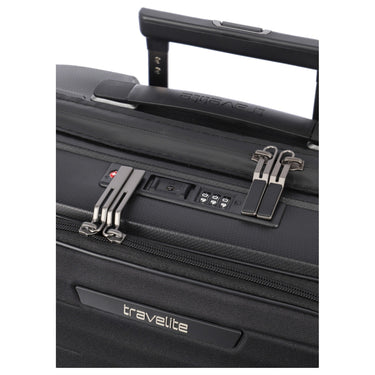 Travelite Mooby - 4-Rollen-Kabinentrolley mit Vortasche S 55 cm (black) - Ansicht 10