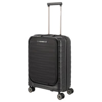 Travelite Mooby - 4-Rollen-Kabinentrolley mit Vortasche S 55 cm (black) - Ansicht 2