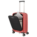 Travelite Mooby - 4-Rollen-Kabinentrolley mit Vortasche S 55 cm (rot) - Ansicht 8