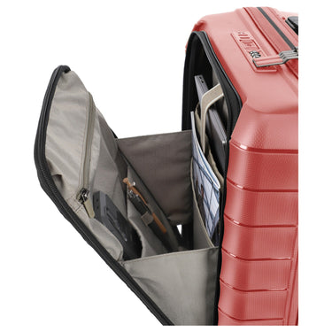 Travelite Mooby - 4-Rollen-Kabinentrolley mit Vortasche S 55 cm (rot) - Ansicht 9