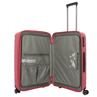 Travelite Mooby - 4-Rollen-Trolley L 77 cm (rot) - Ansicht 7