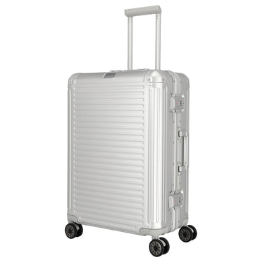Travelite Next - 4-Rollen-Trolley M 67 cm (silber) - Ansicht 2
