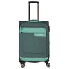 Travelite Viia - Trolley de 4 ruedas M 67 cm expandible (Eukalyptus)