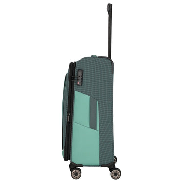 Travelite Viia - 4-Rollen-Trolley M 67 cm erw. (Eukalyptus) - Ansicht 3