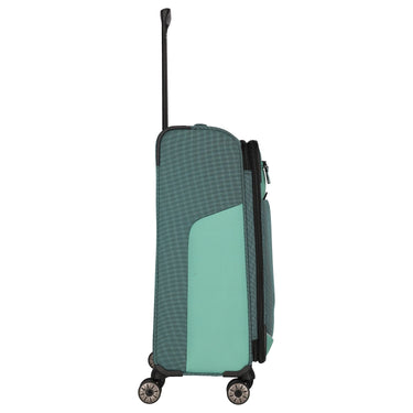 Travelite Viia - 4-Rollen-Trolley M 67 cm erw. (Eukalyptus) - Ansicht 5