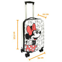 Undercover Minnie Mouse - 4-Rollen-Trolley 57 cm (Minnie Mouse) - Ansicht 7