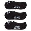 Vans Women's Classic 3 Paar - Calcetines (black white, 31,5-36)