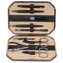 Windrose Beluga - Maniküre Set 17.5 cm (schwarz)