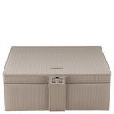 Windrose Corbello - Schmuckkoffer L 28 cm (taupe) - Ansicht 3