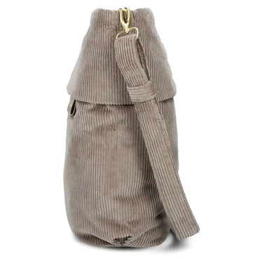 zwei Mademoiselle M12 - Schultertasche 32 cm (cord-mocca) - Ansicht 5