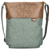zwei Olli OR12 - Bolso bandolera/mochila 34 cm (eucalyptus)