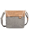 zwei Olli OT8 - Schultertasche 25 cm (stone)
